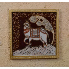 wooden painted wall panels